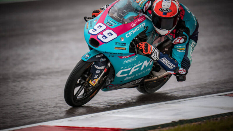 TOP 6 FINISH FOR CFMOTO IN PORTUGAL MOTO3